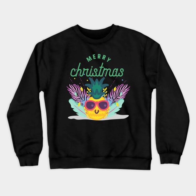 Christmas In July Crewneck Sweatshirt by naeshaassociates@gmail.com